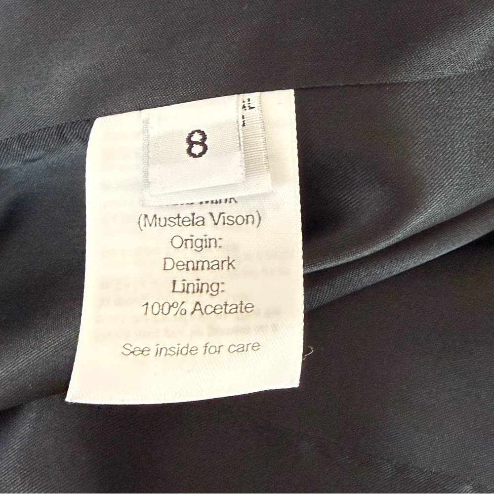 FLEURETTE by LORO PIANA Black Cashmere & Wool Long Coat Sz 8 - Picture 8 of 10